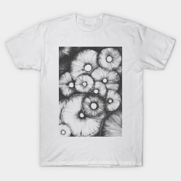 Mushroom T-Shirt by DaceK